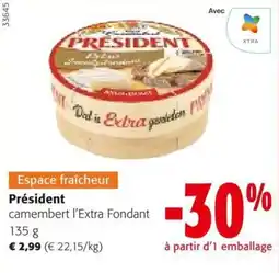 Colruyt Président camembert aanbieding