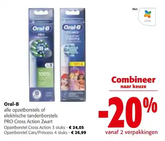 Colruyt Oral-B opzetborstels aanbieding