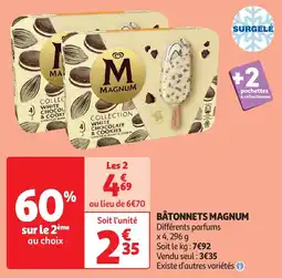 Auchan Bâtonnets magnum aanbieding