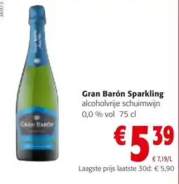 Colruyt Gran Barón Sparkling aanbieding