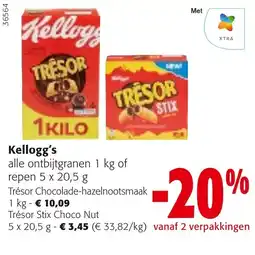 Colruyt Kellogg's alle ontbijtgranen aanbieding