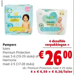 Colruyt Pampers luiers aanbieding