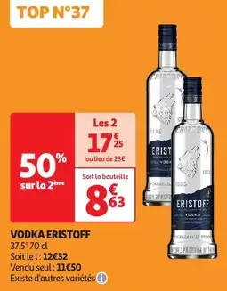 Auchan Vodka eristoff aanbieding