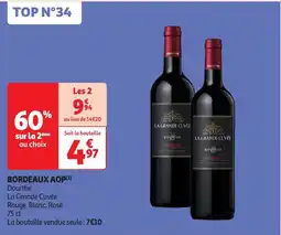 Auchan Bordeaux AOP Dourthe La Grande Cuvée aanbieding