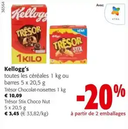 Colruyt Kellogg's toutes les céréales aanbieding