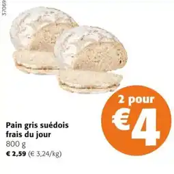 Colruyt Pain gris suédois aanbieding