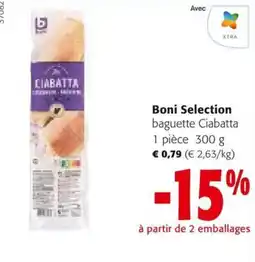 Colruyt baguette ciabatta aanbieding