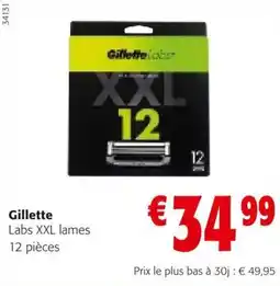 Colruyt Gillette Labs XXL lames aanbieding