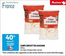 Auchan chips crevettes auchan aanbieding