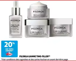 Auchan filorga gamme time-filler aanbieding