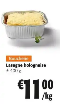 Colruyt Lasagne bolognaise aanbieding