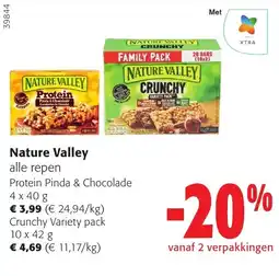 Colruyt Nature Valley alle repen aanbieding