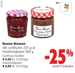 Colruyt Bonne Maman confituren aanbieding