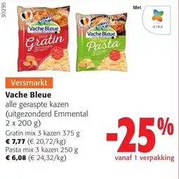 Colruyt Vache Bleue alle geraspte kazen aanbieding