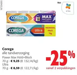 Colruyt Corega alle tandverzorging aanbieding