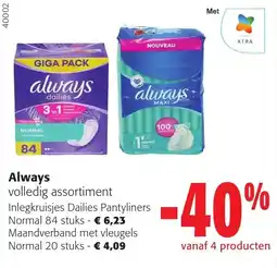 Colruyt Always volledig assortiment aanbieding