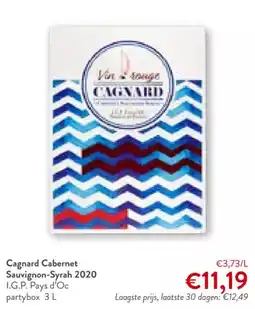 OKay Cagnard Cabernet Sauvignon-Syrah 2020 aanbieding