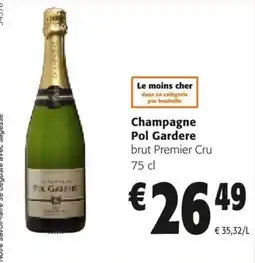 Colruyt Champagne Pol Gardere aanbieding