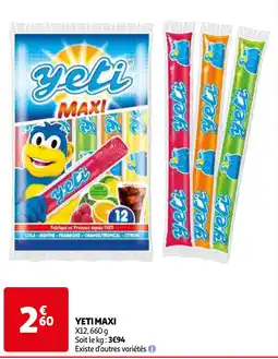 Auchan Yeti maxi aanbieding