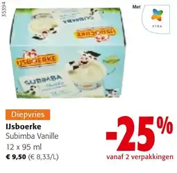 Colruyt IJsboerke Subimba aanbieding