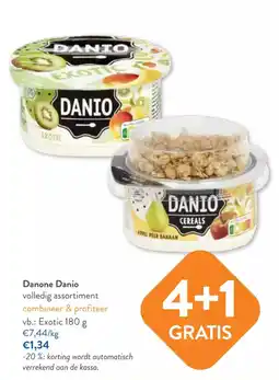 OKay Danone Danio volledig assortiment aanbieding