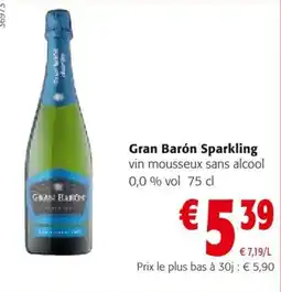 Colruyt Gran Barón Sparkling aanbieding