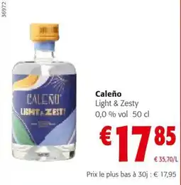 Colruyt Caleño Light & Zesty aanbieding