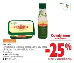 Colruyt Bertolli smeerbaar of bakken & braden aanbieding