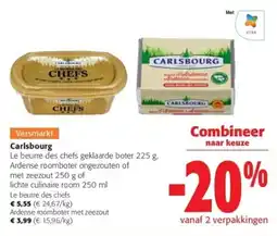 Colruyt Carlsbourg le beurre des chefs aanbieding