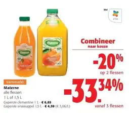 Colruyt Materne alle flessen aanbieding