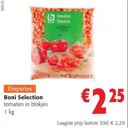Colruyt Boni Selection tomaten in blokjes aanbieding