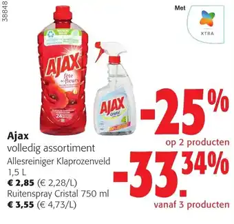 Colruyt Ajax volledig assortiment aanbieding
