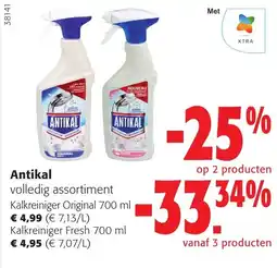 Colruyt Antikal volledig assortiment aanbieding