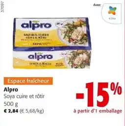 Colruyt Alpro Soya cuire et rôtir aanbieding