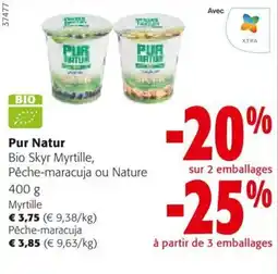 Colruyt Pur Natur Skyr aanbieding