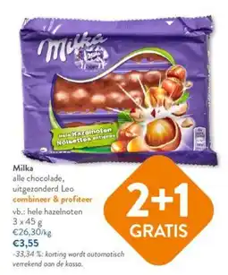 OKay Milka hele hazelnoten aanbieding