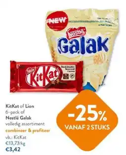 OKay KitKat of Lion aanbieding