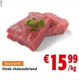 Colruyt Steak chateaubriand aanbieding