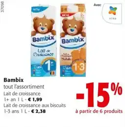 Colruyt Bambix tout l'assortiment aanbieding