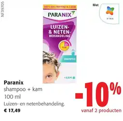 Colruyt Paranix shampoo + kam aanbieding