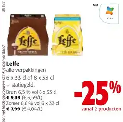 Colruyt Leffe aanbieding