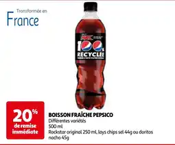 Auchan boisson fraîche pepsico aanbieding