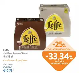 OKay Leffe abdijbier bruin of blond aanbieding