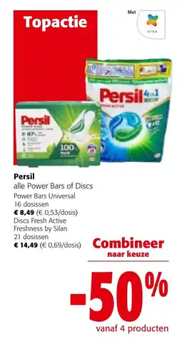 Colruyt Persil Power Bars of Discs aanbieding