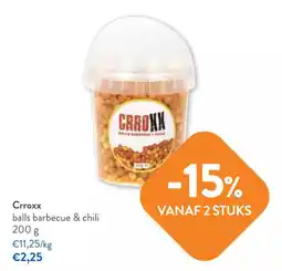 OKay Crxox balls barbecue & chili aanbieding