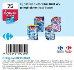 Carrefour Bref WC toiletblokken aanbieding