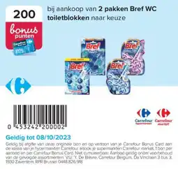 Carrefour Bref WC toiletblokken aanbieding