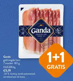 OKay Ganda gedroogde ham aanbieding