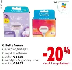 Colruyt Gillette Venus alle vervangmesjes aanbieding