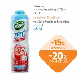 OKay Teisseire alle vruchtensiroop aanbieding
